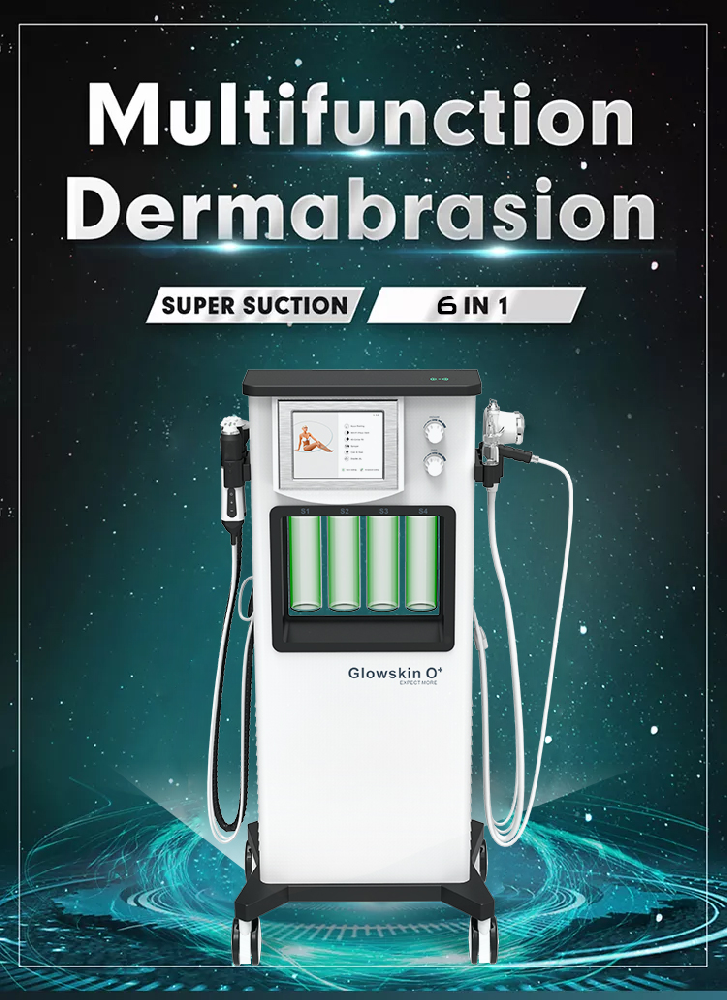 Best selling 6 In 1 Hydrogen spa Oxygen Jet Peel Facial Skin Care Oxygen Beauty Machine