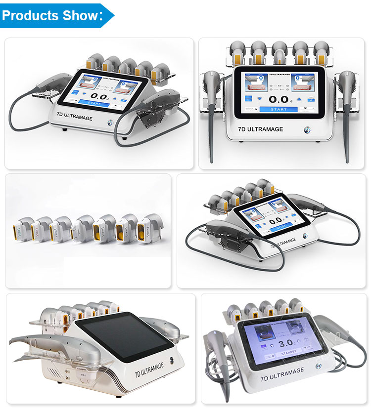 NEW PORTABLE 7D HIFU  face lifting machine